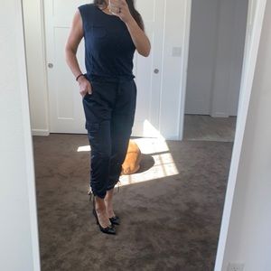 Parker navy cargo pant. Size 8 dress up or down